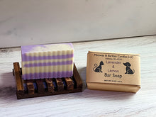 Load image into Gallery viewer, Lavender &amp; Lemon Sulfate Free Bar Soap - 5 oz - Lavender and Lemon Verbena Scent
