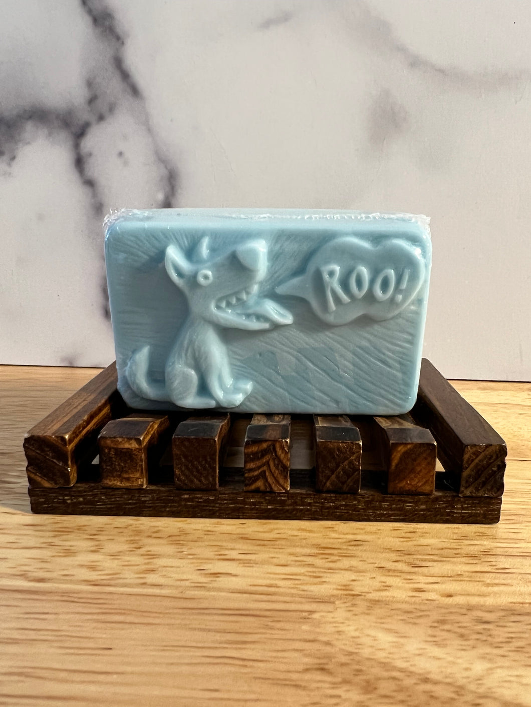 Pawgave Nectar - 4.25 oz Human Bar Soap - Sulfate Free - Roo Dog - Agave Nectar Scent